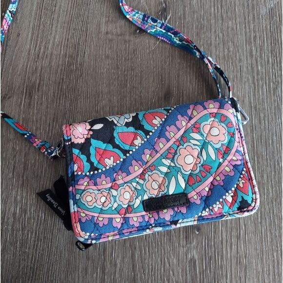 Vera Bradley Haymarket Paisley Crosabody Bag, Wallet & Coin Pouch - Picture 2 of 12